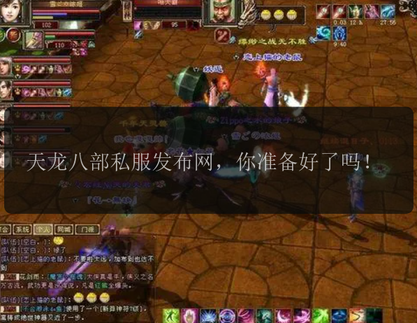 天龙八部私服发布网，你准备好了吗！